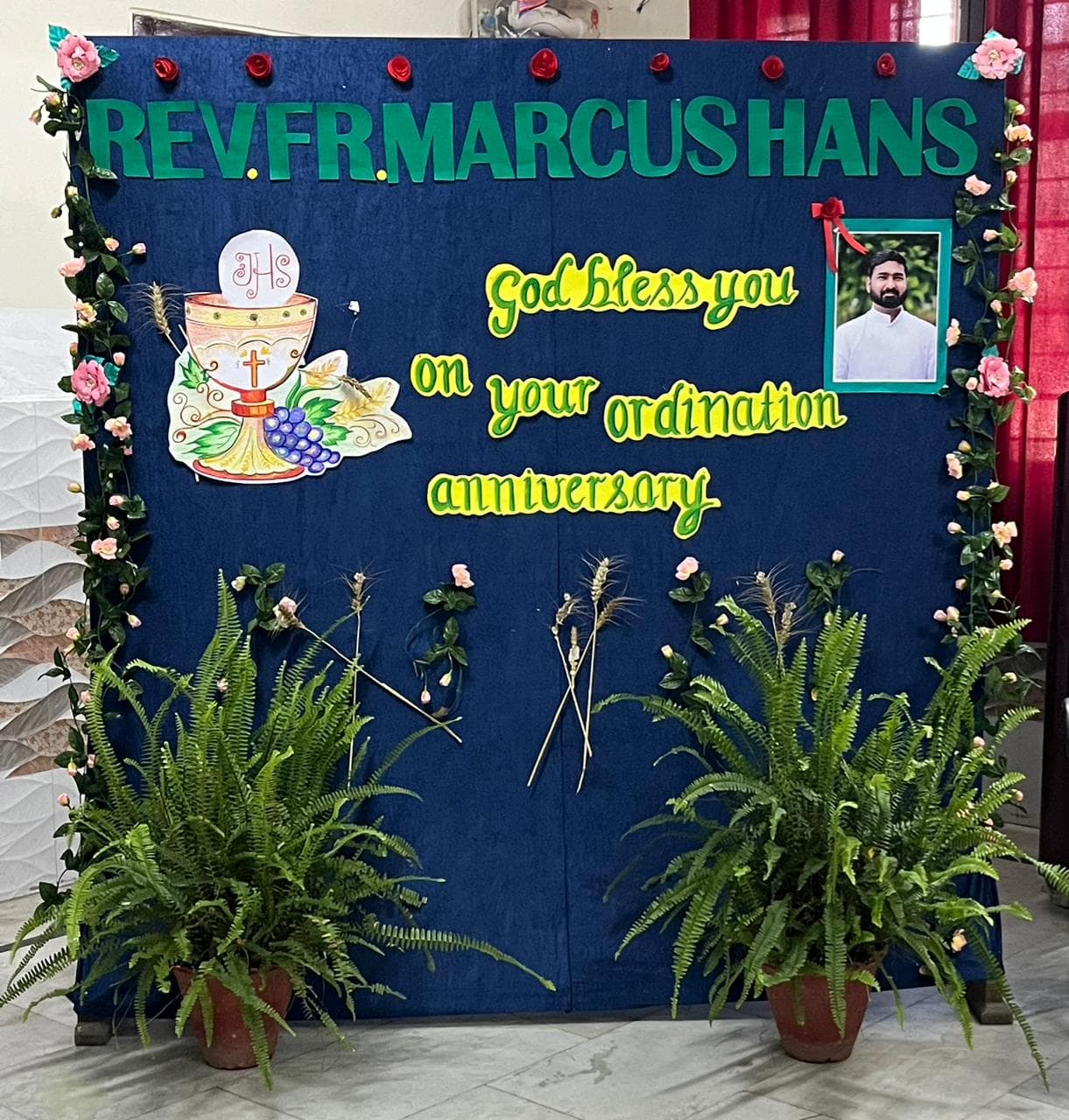 Ordination Anniversary of Rev Fr Marcus Hans