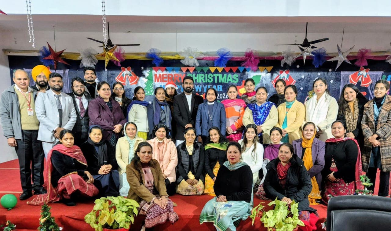 Sacred Heart Convent School Staff Group Photo